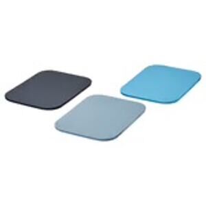 IKEA 365+ 3-Pack Small Cutting Boards for Chopping Food Prep Lids in Blue Hues